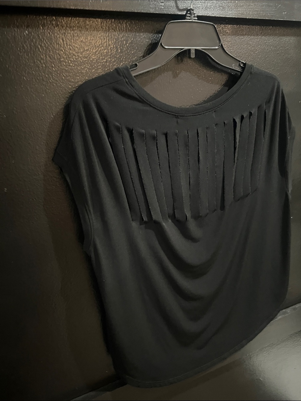Graham & Spencer | Black Short Sleeve Top | Size Small Petite - Picture 8 of 16